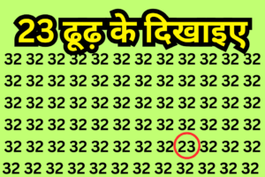 ऑप्टिकल भ्रम: खोजें! अगर आपकी नजरें तेज़ हैं तो 5 सेकंड में 23 ढूंढ लें और आपको 121 तोपों की भव्य सलामी मिलेगी।
