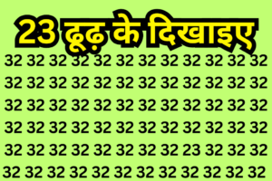 ऑप्टिकल भ्रम: खोजें! अगर आपकी नजरें तेज़ हैं तो 5 सेकंड में 23 ढूंढ लें और आपको 121 तोपों की भव्य सलामी मिलेगी।
